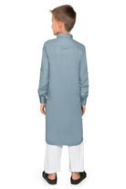 Oday Grey Pathani Suit for Boys - Mashroo