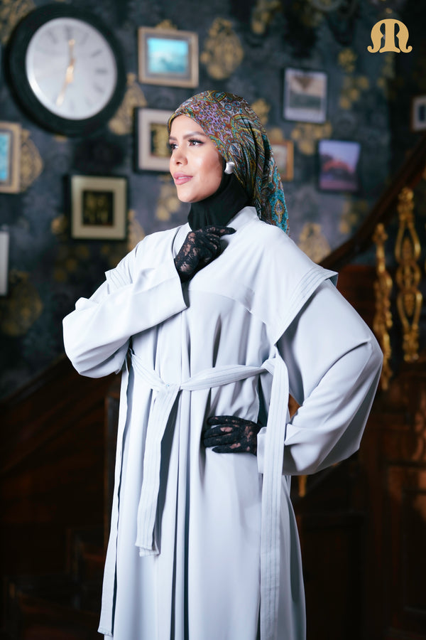 Bloom Abaya Mint Green