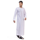 New White Aplos Omani Thobe for Men - Mashroo